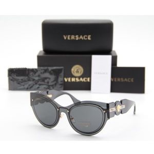 NEW VERSACE SUNGLASSES VE2234 1002/87 WOMEN’S EYEWEAR VERSACE MEDUSA